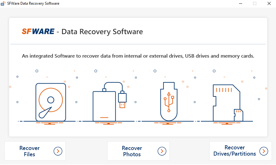 SFWare Data Recovery (ver. 1.0)