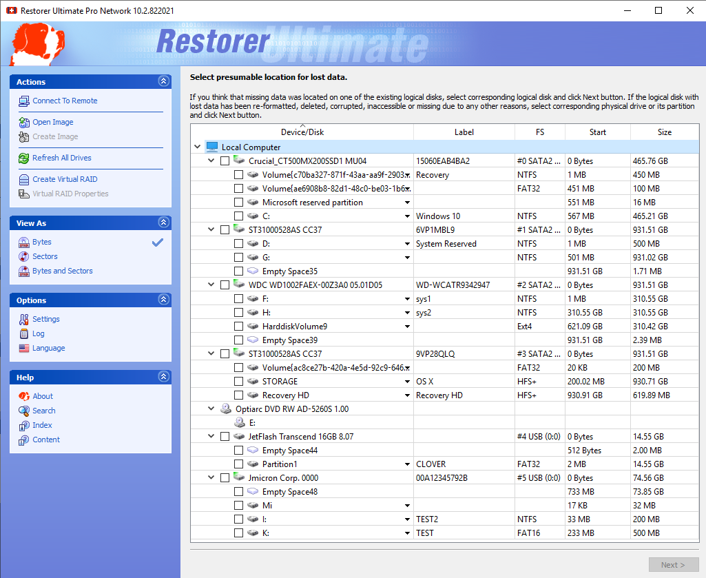 Restorer Ultimate (ver. 10.2 build 822021)