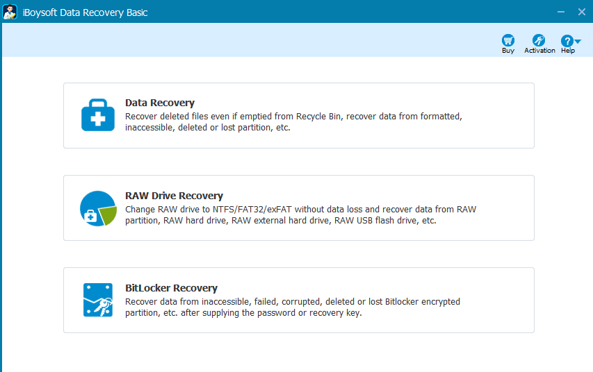iBoysoft Data Recovery (ver. 3.6.1)