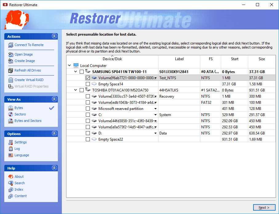 Restorer Ultimate (ver. 10.0 build 820721)